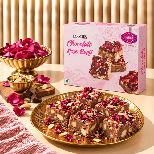 Rose Chocolate Barfi